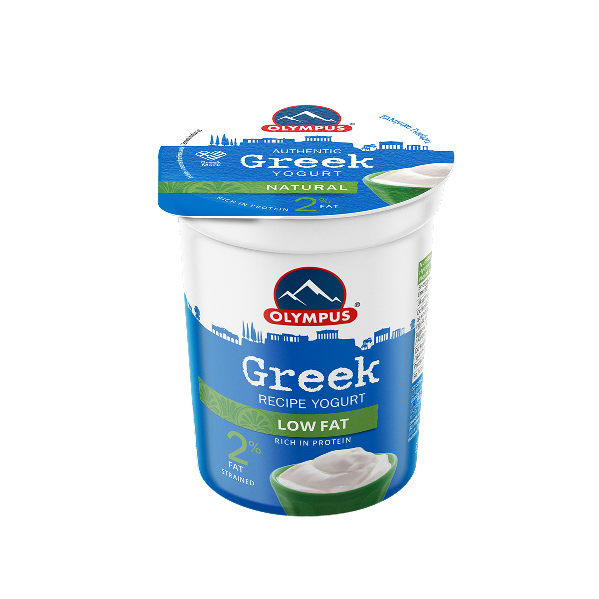 Olympus Jogurt Grek 0% Yndyre 6/350g