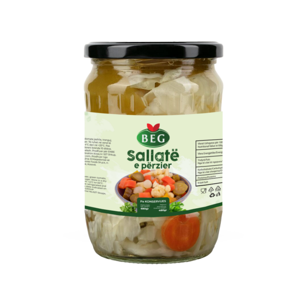 Beg sallate e perzier turshi 12/680g