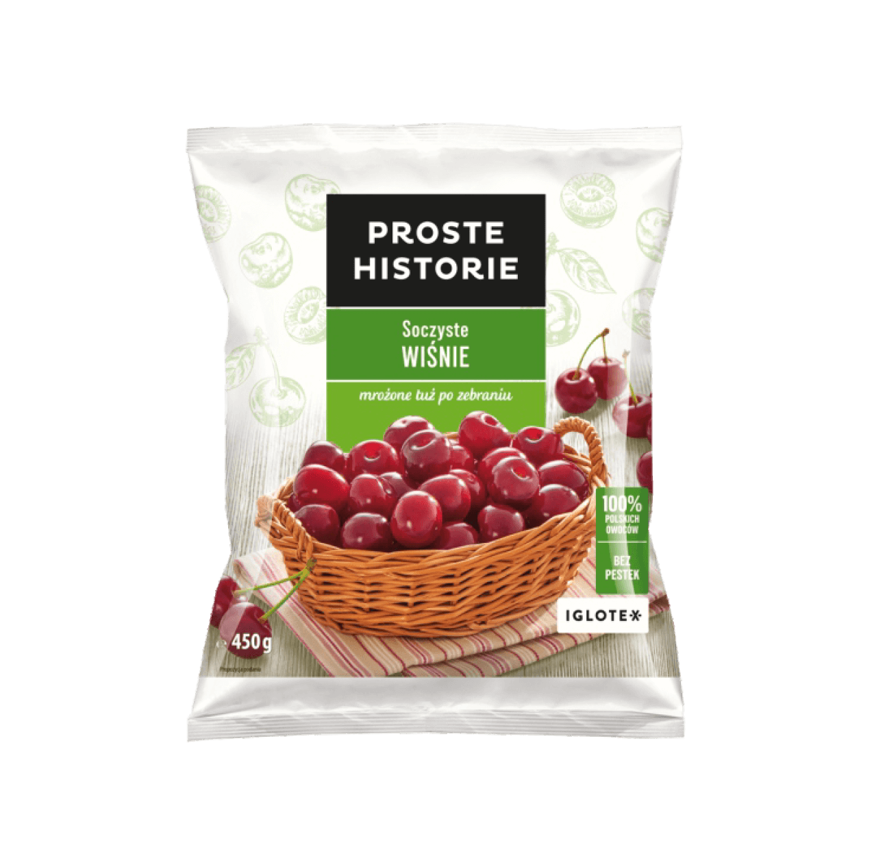 Iglotex qershia pa berthame 14/450g(003)