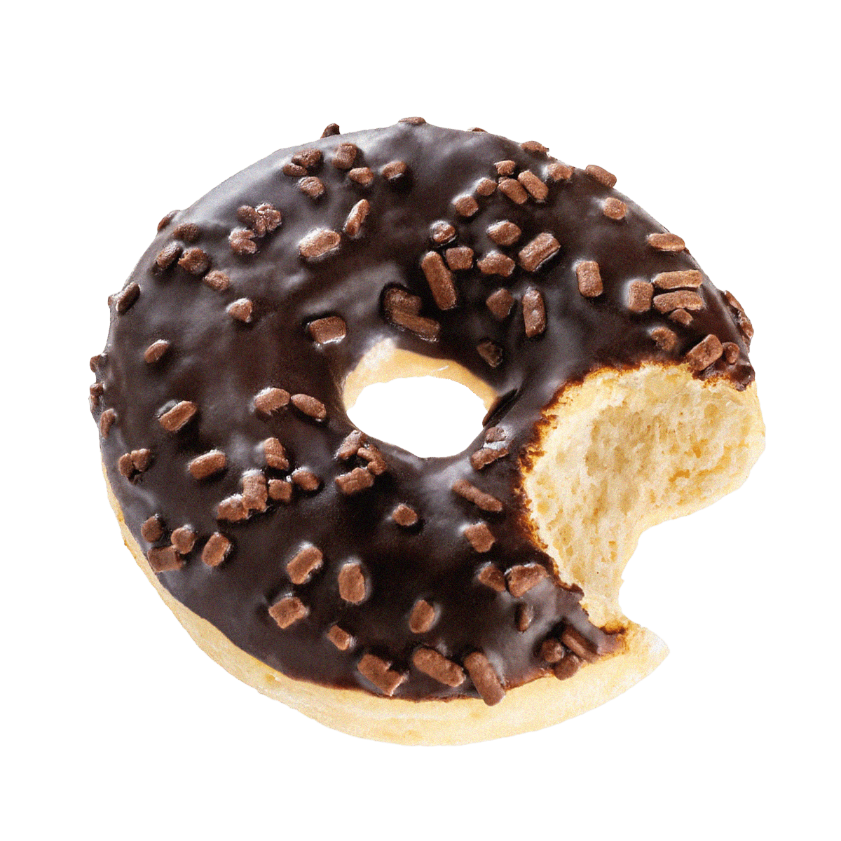 Donut Dark Choco & Flakes 1/2.54kg(48*53g)