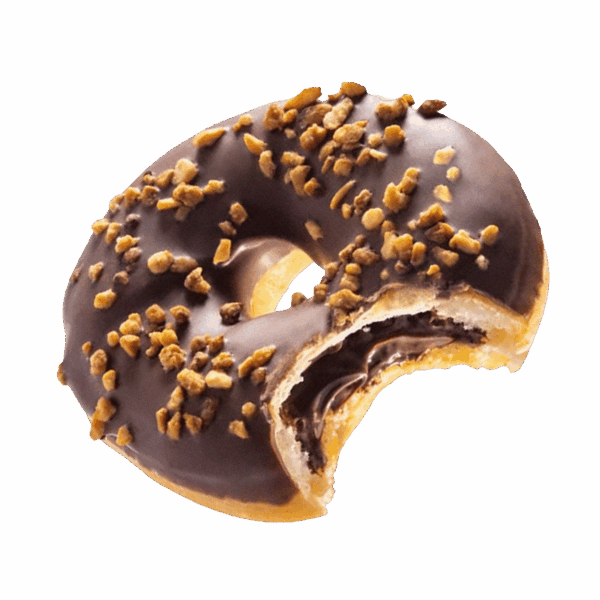 Filled Donut Choco & Nut 3/2.48kg(12*69g)