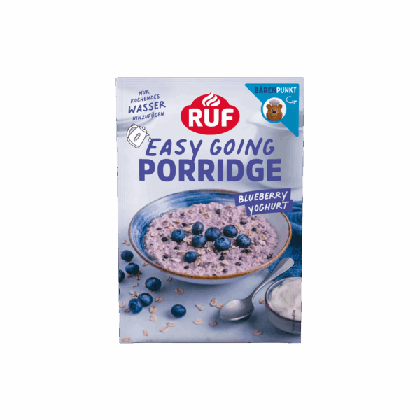 Ruf Porridge me boronice & jogurt 13/65gr