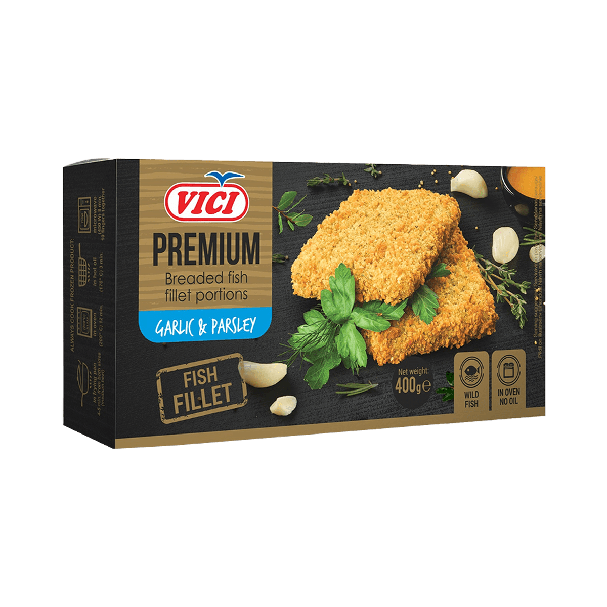 Premium Filet peshku mbeshtjellur 6/400g
